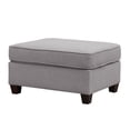 thumbnail image 2 of Contemporary Home Living Set of 7 Thunder Gray Casanova Modular L-Shape Sectional Sofa with Ottoman,, 2 of 9