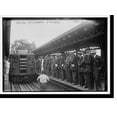 thumbnail image 2 of Historic Framed Print, Paying off subway strikers - 2, 17-7/8" x 21-7/8", 2 of 9