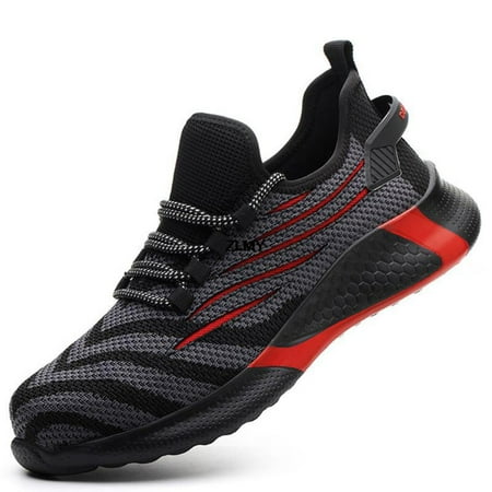

Comfort Plus Steel Toe Safety Shoes for Men Breathable Lightweight Working Sneaker