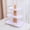 Three Layers Of White, variant on Large Capacity Layered Fruit Basket Set, Double/Triple Layer European Style Fruit Tray, Bamboo Wood Stand, Plastic Snack & Candy Dish for Home, Restaurant & Hotel Tableware