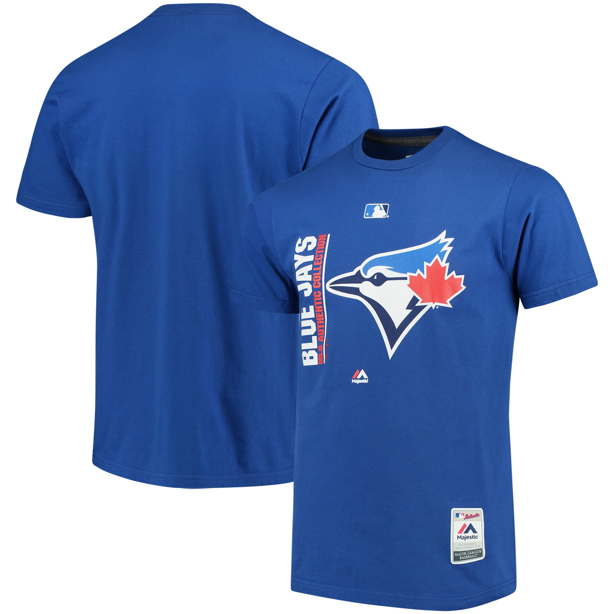 Toronto Blue Jays Majestic Authentic Collection Team Icon T-Shirt ...