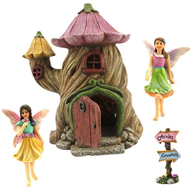 2 Supplied, Design Chosen At Random Fairy Garden Accessories Miniature Fairy 