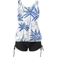 thumbnail image 4 of Two Piece Swimsuit for Women 2024 Sexy Tankini Sets Fashion Printed Elegant Bathing Suit Sport Athletic Swimwear, 4 of 4