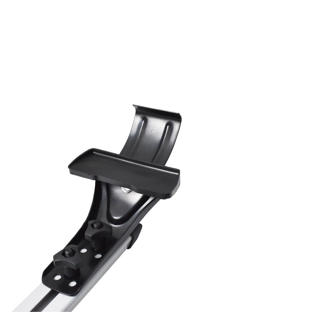 ALL-CARB Universal 48"" Inch (120CM) 330LB (150KG) Car Top Roof Cross Bar Luggage Cargo Carrier Rack w/ 3 Kinds Clamp Silver Universal Roof Rack Cross Bars