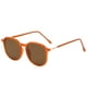 thumbnail image 1 of Gafas de sol con diseño de uñas de arroz y montura grande estilo retro con tendencia de personalidad, hechas de PC y metal, 1 of 5
