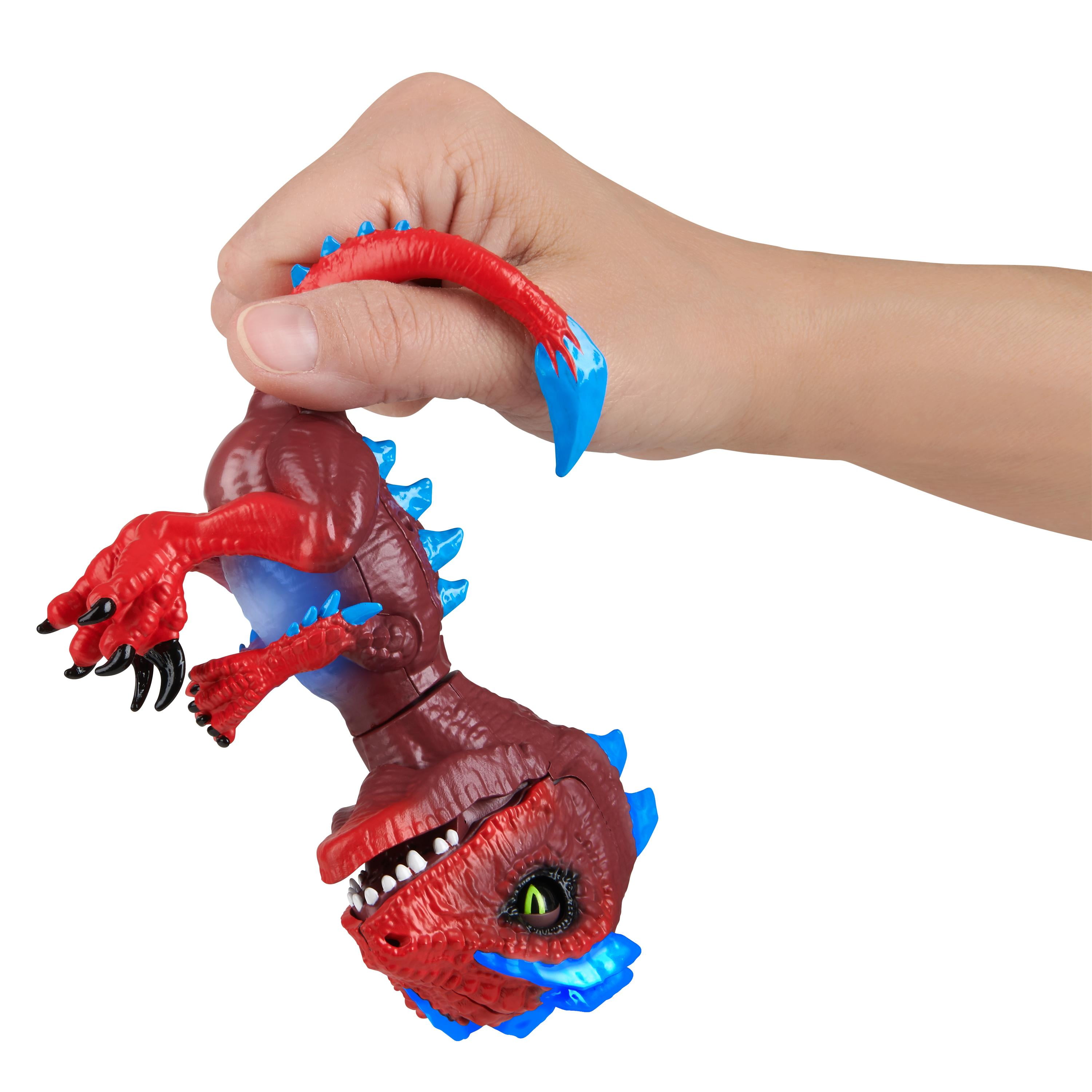 Red - Interactive Toy Gift for Kids WowWee Untamed Radioactive Raptor Gamma