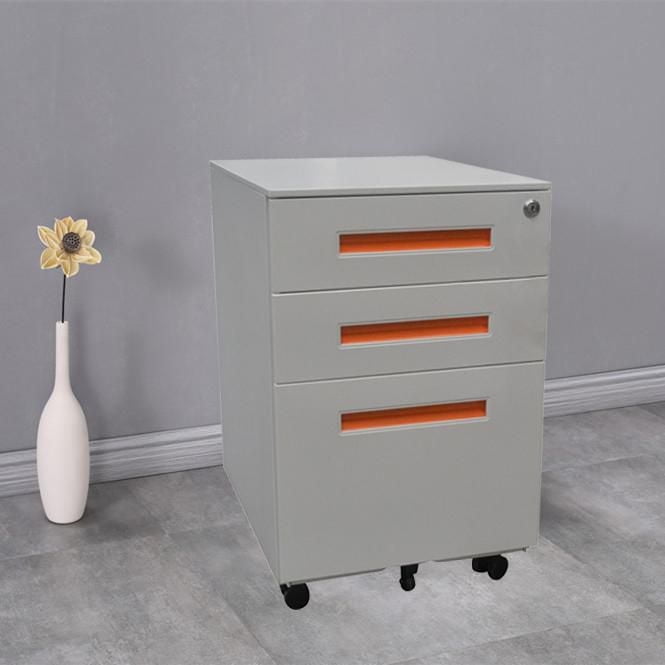 TygerClaw 3 Drawer Lateral Filing Cabinet - White