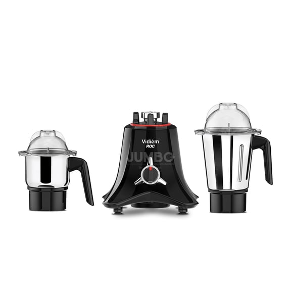 Vidiem ROC 1200W Mélangeur Commercial, 110V, Lames et Pots en Acier Inoxydable pour Usage Commercial en Cuisine