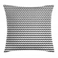 thumbnail image 1 of Black and Grey Throw Pillow Cushion Cover, Abstract Tender Motif Contrasting Tones Monochromatic Design, Decorative Square Accent Pillow Case, 16" X 16", Charcoal Grey Pale Taupe, by Ambesonne, 1 of 2