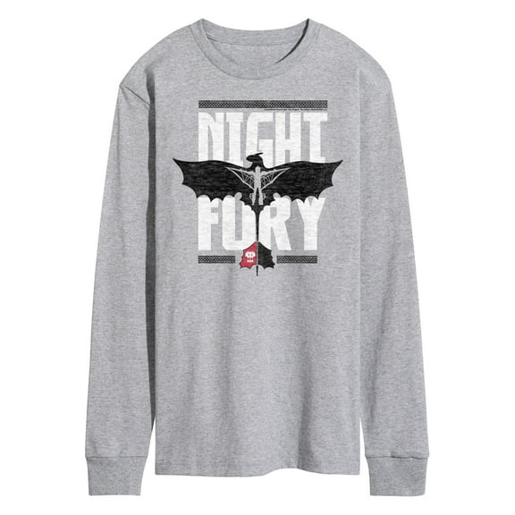 How to Train Your Dragon - Night Fury Flight - Men's Long Sleeve T-Shirt