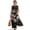 Butterfly Daisy Flower Moon, variant on Green Forest Tree Leaf Print Womens 2026 Maxi Dresses Casual Summer Long Sundress Sleeveless Loose Fit Flowy Sundress with Pockets for Beach Vacation Party, Medium