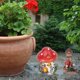 thumbnail image 4 of Decoración de la Casa de setas ANGGREK Casa de jardín de hadas con hongos 2 piezas impermeable, 4 of 8