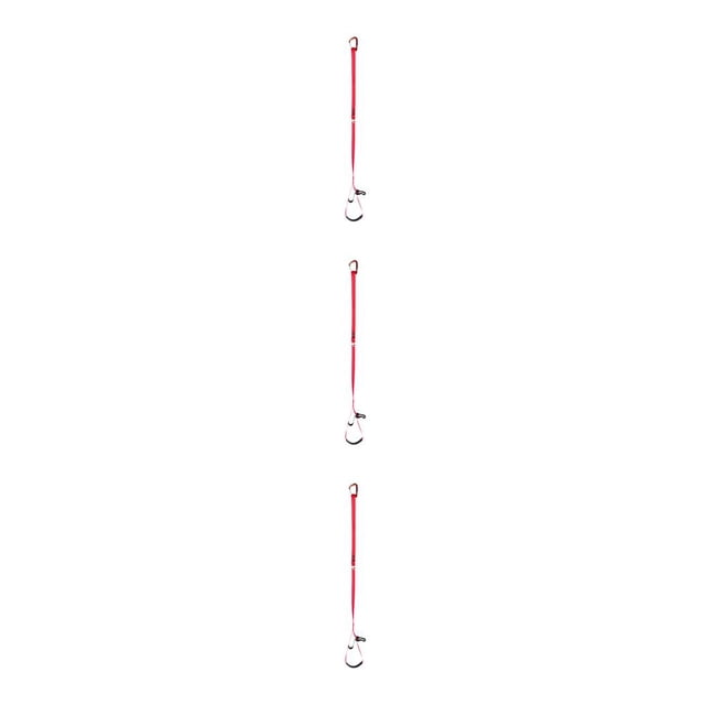 Foot Loop Profesional Eigraketly Equipo de ascenso simple ajustables para deportes al aire libre Rojo