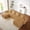 Brown, variant on 133" Cloud Couch, Black Boneless Sectional Sofa for Living Room, 6-Seater U-Shaped Sofa, Corduroy Deep Seat with 2 Ottomans and Cup Holders, No Assembly