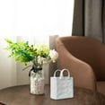 thumbnail image 6 of CarpNettore Cute Handbag Vase Elegant Gift Art Minimalist for Tabletop Living Room Women 7.7cmx11.2cm, 6 of 7