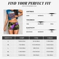 thumbnail image 5 of Salouo butterfly bush flower Print Women's Athletic Shorts,Booty Shorts Biker Shorts High Waisted Elastic Workout Shorts for Yoga Gym Running Sports-Medium, 5 of 8