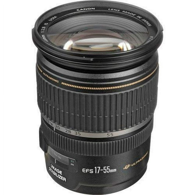 Canon EF-S 17-55mm F/2.8 IS USM Objectif pour Appareils Photo Reflex Canon Version Internationale (Aucune Garantie)