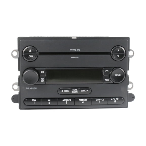 Restored 2007 Ford F-150 Lincoln Mark LT Radio AM FM 6 Disc CD Player 7L3T-18C815-JA