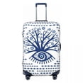 thumbnail image 1 of Custom Evil Eye Luggage Cover Elastic All Seeing Eye Art Travel Suitcase Protective Covers Fits 18-32 Inch, 1 of 1