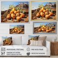 thumbnail image 4 of Designart "Vibrant Yellow Potatoes From Agriculture III" Vegetables Wall Decor, 4 of 7