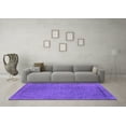 thumbnail image 3 of Ahgly Company Indoor Rectangle Oriental Purple Industrial Area Rugs, 6' x 9', 3 of 4