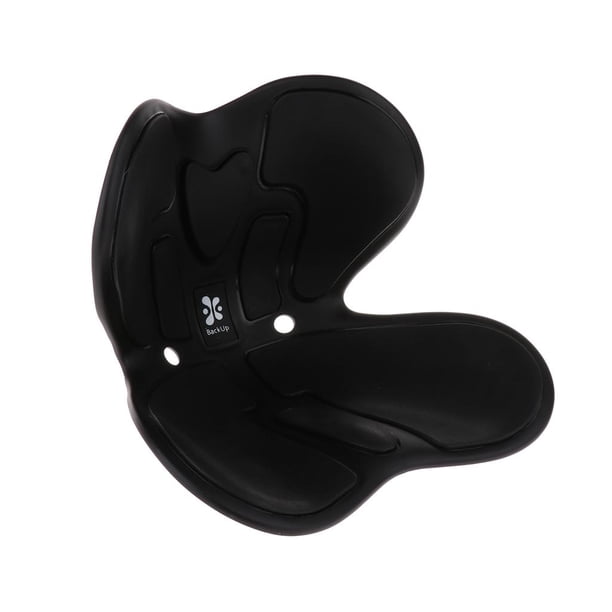 Cojín de asiento - Cojín antideslizante del coxis para el dolor de la rabadilla - Cojín para el asiento de la en hogar, Negro