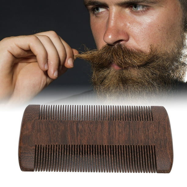 Peigne pour barbe en bois de hêtre