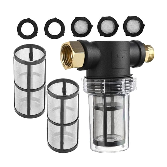 1 Set of Inline Water Filter Garden Hose Filter Water Hose Filter Hose Water Filter Hose Filter