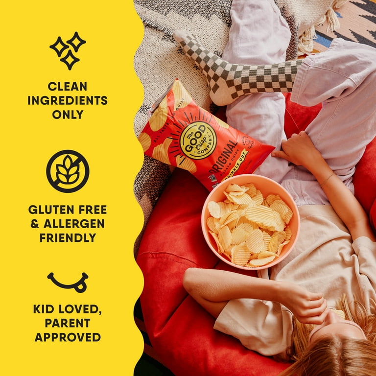The Good Crisp Company Gluten Free Original Crinkle Cut Potato