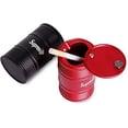 thumbnail image 2 of Car Ashtray with Lid Smell Proof Ash Tray, Portable ashtray for car cup holder (Red, Skull Pattern), 2 of 5
