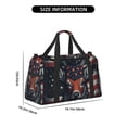 thumbnail image 3 of Balery Modern USA Deer Head Bolsa de Gimnasio para Mujeres, Bolsa de Viaje con Bolsillo Húmedo, Bolsa de Fin de Semana para Mujeres, Bolsa de Viaje Resistente al Agua, 3 of 7