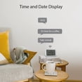 thumbnail image 4 of Temperature Humidity Sensor, Tuya WiFi Temperature Humidity Light Detection Alarm Clock 4 In 1 Intelligent Sensors Home Household Desk Bedro, 4 of 8
