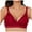 Red, variant on vigerkar Thin Seamless Wireless Bralette for Women Lace Loose Fit Bralette Women (Black, M)