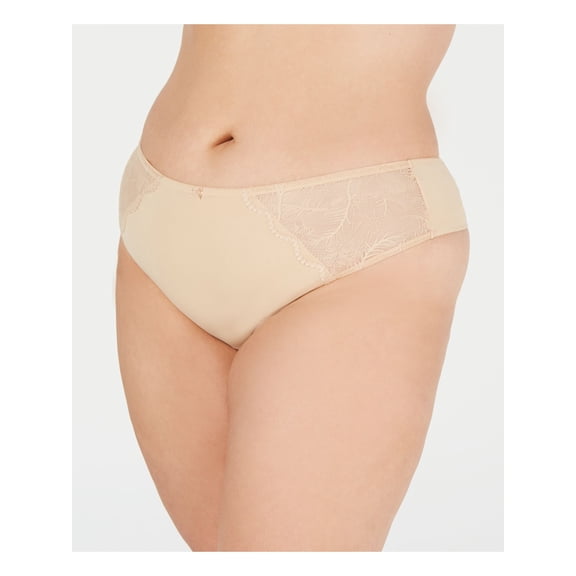 INC Intimates Beige Thong Underwear Plus 2X