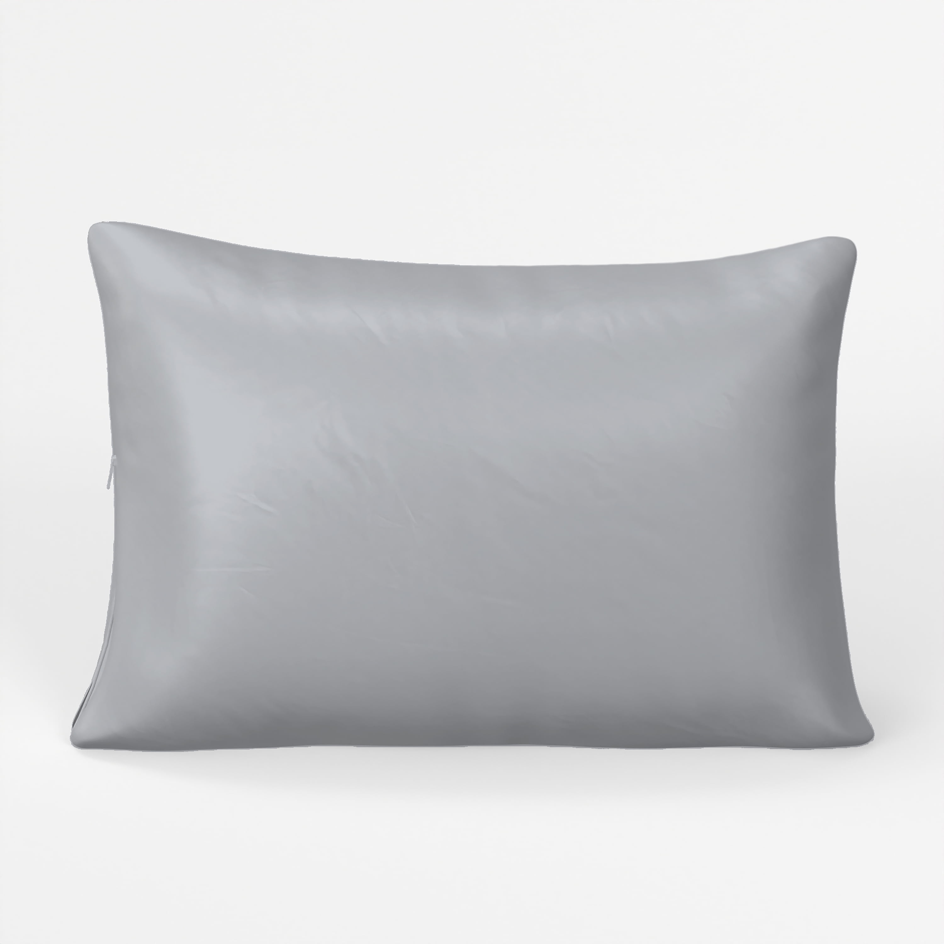 Mainstays Satin Zippered Pillow Protector, King - Zip Closure