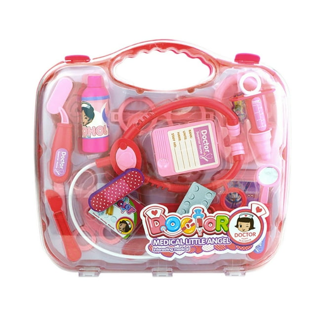 Ensemble de Jouets de Docteur pour Enfants avec Bagage à Main et Jeu Réaliste pour Enfants
