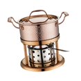 thumbnail image 3 of Luzkey Réchaud à Alcool Marmite Chaude en Acier Inoxydable Buffet Chaud pour BBQ Restaurant Usage Domestique C, 3 of 8