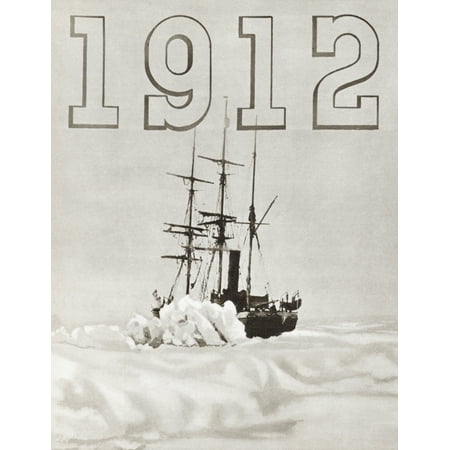 1935 Ship (The Ship Terra Nova Used By Robert Falcon Scott During The Terra Nova Expedition To The South Pole In 1912 From The Story Of 25 Eventful Years In Pictures Published)
