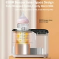 thumbnail image 3 of Dapmiu Thermostatic Feeding Bottle Warmer Milk Warmer with Thermostatic Function Waterless Heating Bottle Warmer Rotary Heating Baby Bottle Heater for Babies, 3 of 12