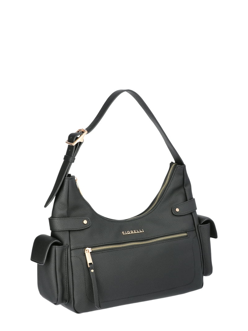 51084● Folli Follie ショルダー バッグ ブラック Fiorelli Women's Lila Crossbody Handbag, Black - Walmart.com