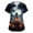 Black, variant on Halloween Scrub Tops for Women Plus Size Pumpkin Witch Ghost Print V Neck Scrubs Trendy Loose Holiday Nurse Uniform Shirts with Pockets Black XL