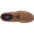 thumbnail image 5 of Clarks Mens Morris Peak Waterproof Chukka Boot 9 Dark Tan Leather, 5 of 8
