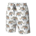 thumbnail image 5 of Naloa Indian Elephant Men's Beach Shorts, Surfing shorts, Swim trunks, Quick Dry Swim Trunks for Surfing Beach Fun - X-Large, 5 of 9