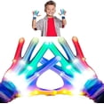 thumbnail image 1 of Superwin Regalos para niños adolescentes Niñas Juguetes para niños de 10 11 12 años Guantes LED Luz Resplandor Suministros para fiestas Rainbow Cool Toys Fun Creative Birthday Co, 1 of 4