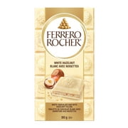 Barre de chocolat, Barre de chocolat blanc avec noisettes Ferrero Rocher®
