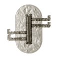 thumbnail image 1 of Xihbxyly Gancho para Colgar Bolsos En La Puerta, Adhesivo Fuerte con Diseño de Ondas de Agua, Gancho Cuádruple Giratorio, Solución de Almacenamiento Que Ahorra Espacio, Organizador para Baño, Cocina, 1 of 2