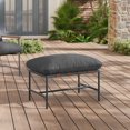 thumbnail image 1 of Modway Raya Ottomane en Bouclé pour Mobilier de Patio Extérieur, Charbon, 1 of 8