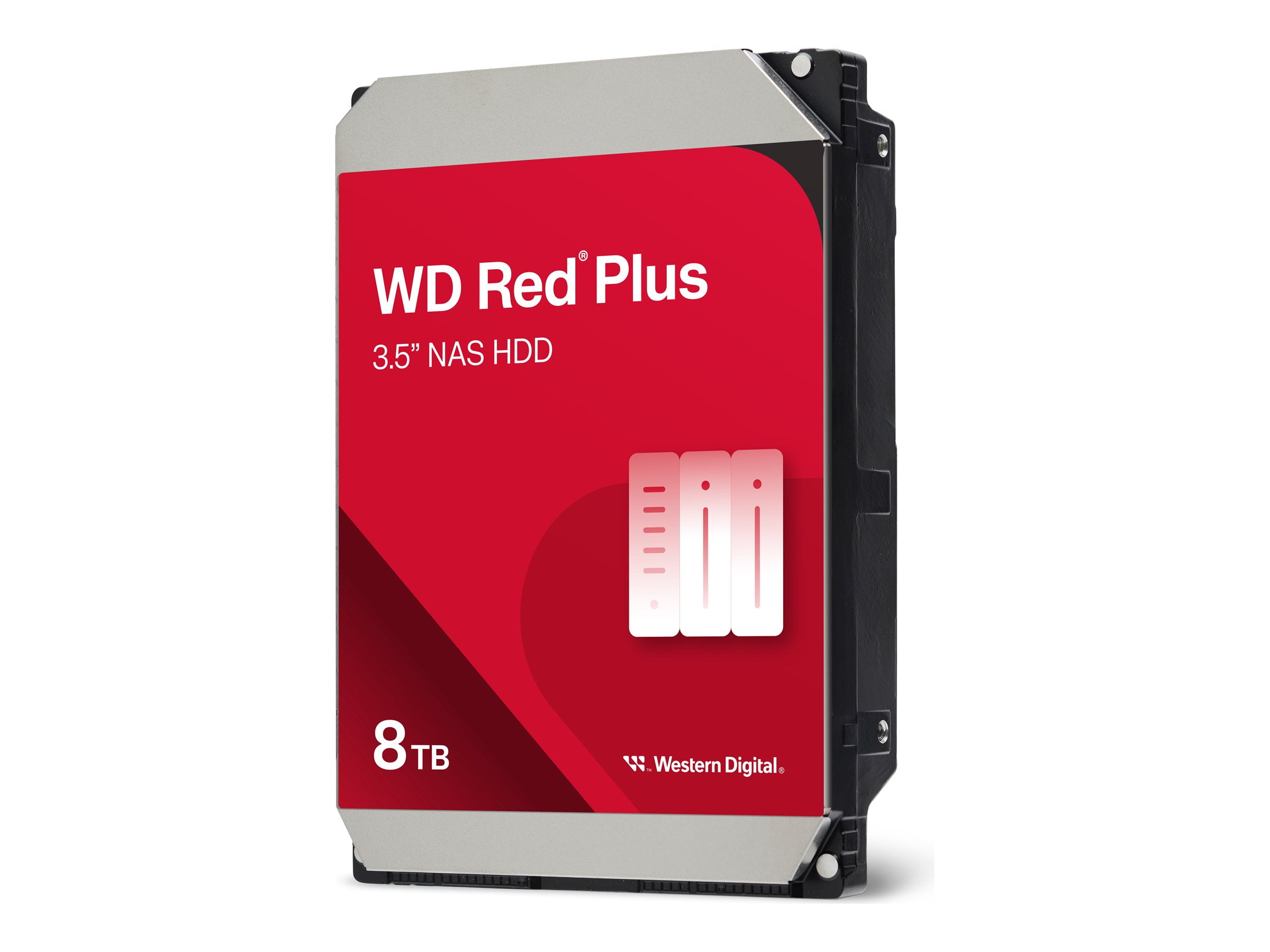 WD Red Plus WD80EFPX - Hard drive - 8 TB - internal - 3.5