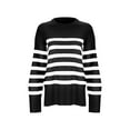 thumbnail image 3 of Suéter Dama Gibobby Blusa Suelta a para Mujer Holgado a la Moda Y Casual Negro M, 3 of 5