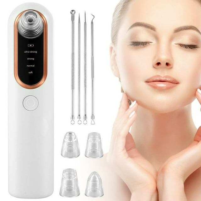 OUSITAID Blackhead Remover Vacuum 450mAh Rechargeable Facial Pore Cleanser Handheld Blackhead Acne Extractor Tool